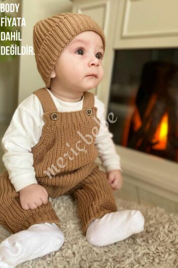 رامپر و سرهمی نوزاد پسرانه – دخترانه مریچ عزیزم Meriç bebe با کد 3702-SELANİK-SALOPET
