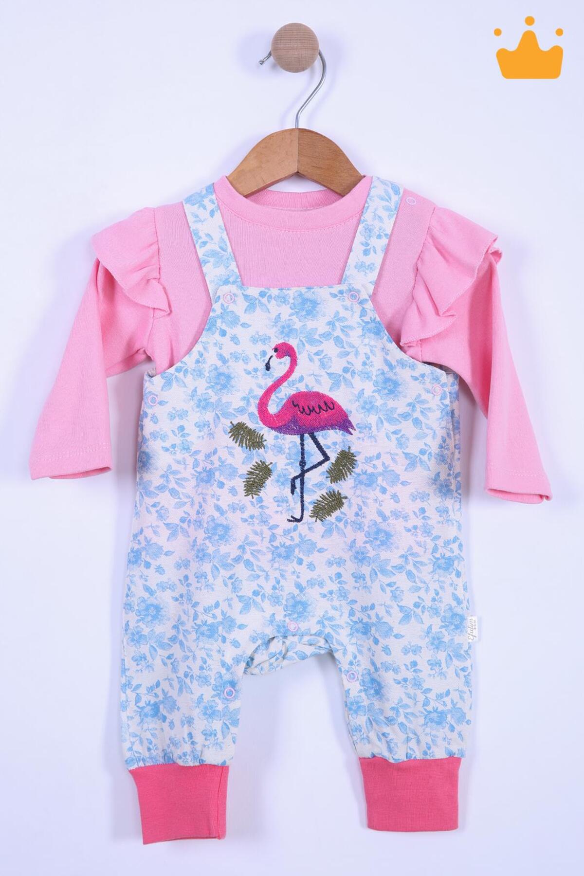 رامپر و سرهمی نوزاد دخترانه بیبی هولا Babyhola با کد EF-23388