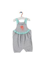 رامپر و سرهمی نوزاد دخترانه  Newborn Fashion Club با کد 19YNFCKSLP003