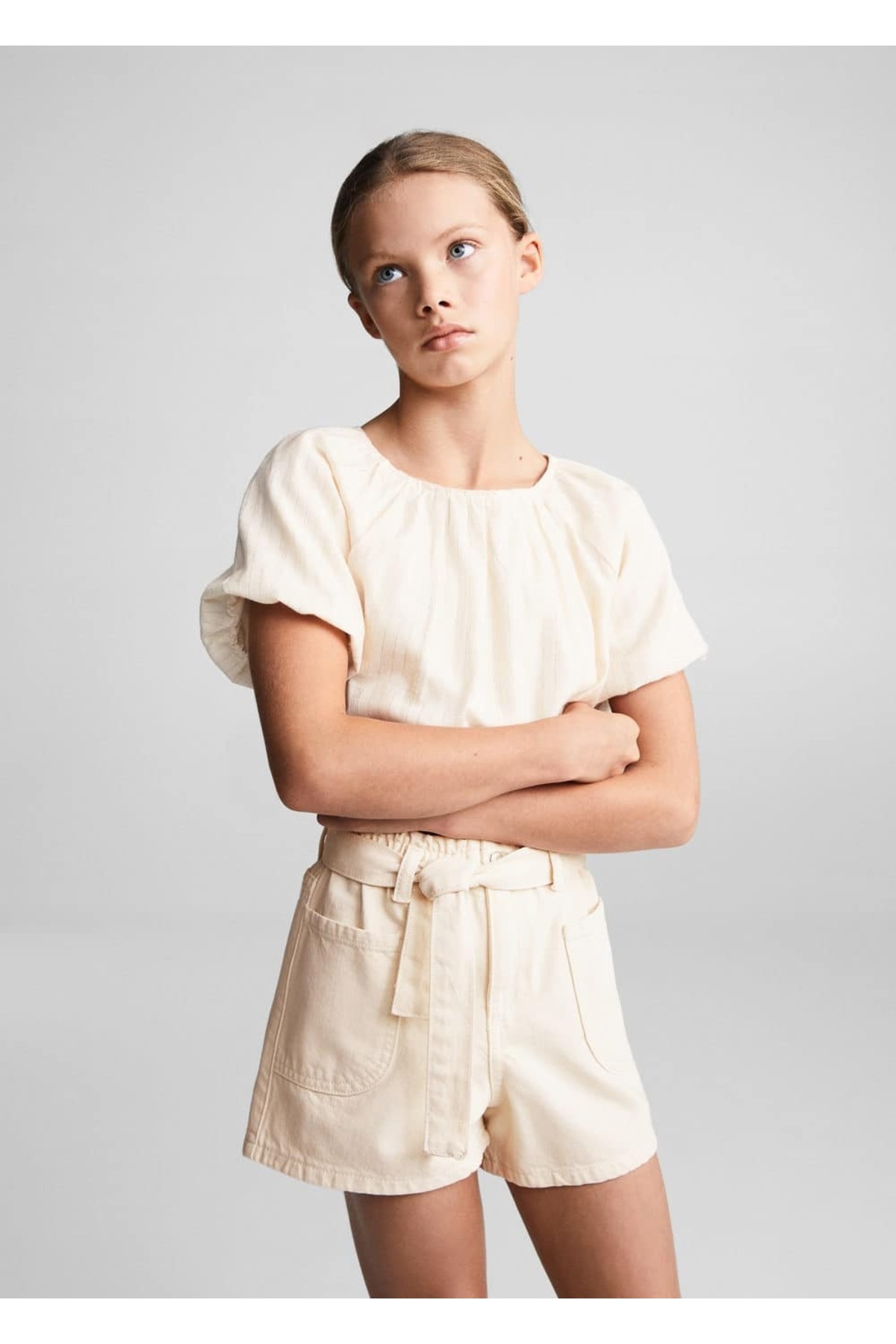 بلوز دخترانه مانگو کیدز MANGO Kids با کد 67086025