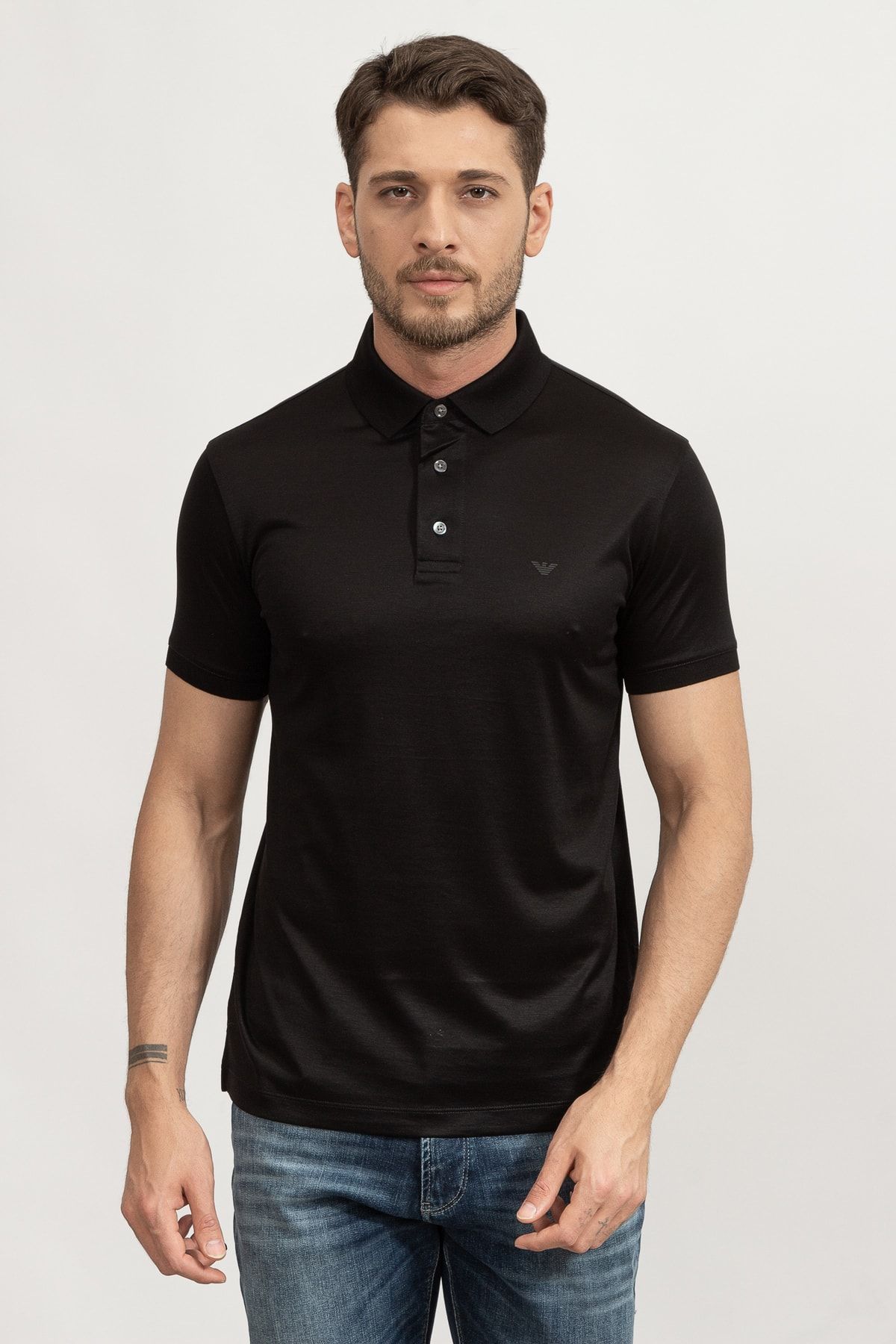 تیشرت یقه پلو مردانه آرمانی Emporio Armani با کد 809621
