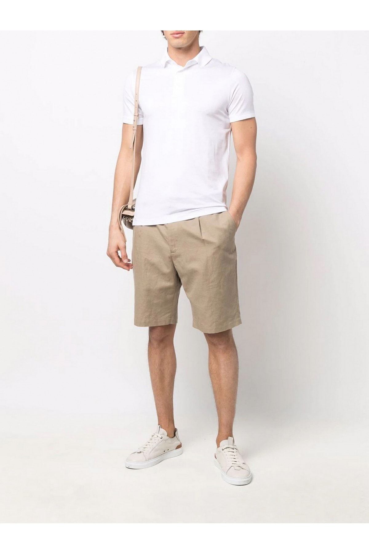 تیشرت یقه پلو مردانه آرمانی Emporio Armani با کد 8N1F98 1JUVZ