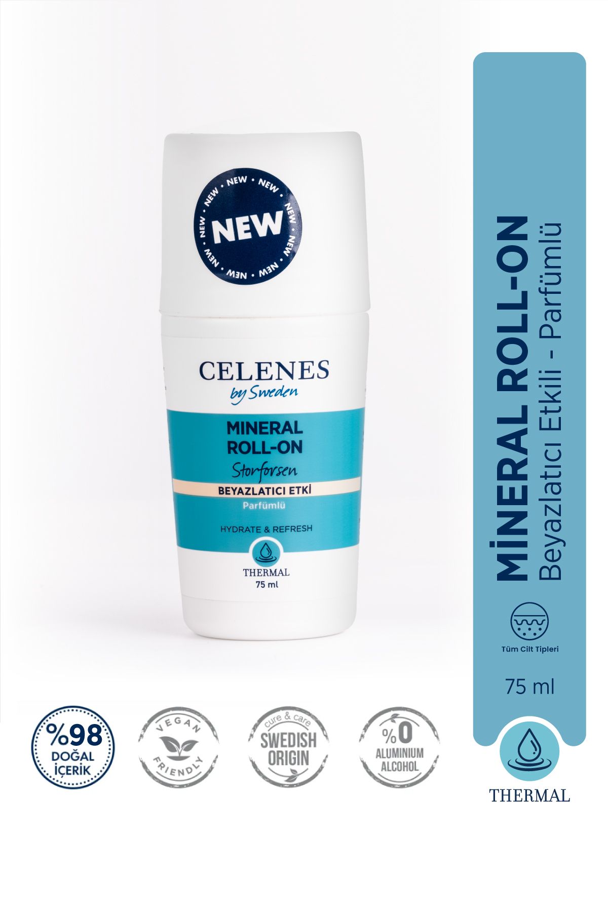 دئودورانت ve Roll On زنانه کلینز بای سویدن Celenes by Sweden با کد TYC1df3c4b235481413d49dc