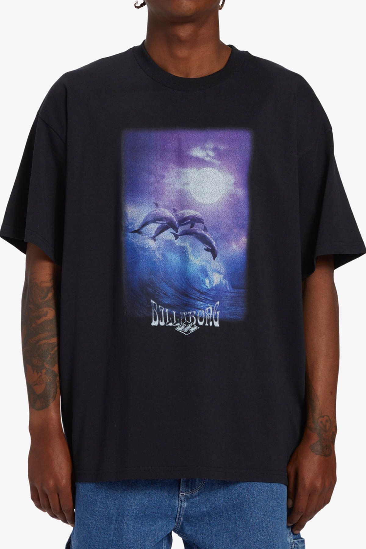 تیشرت مردانه بیلا بونگ Billabong با کد DOLPHIN LOVE  TEES
