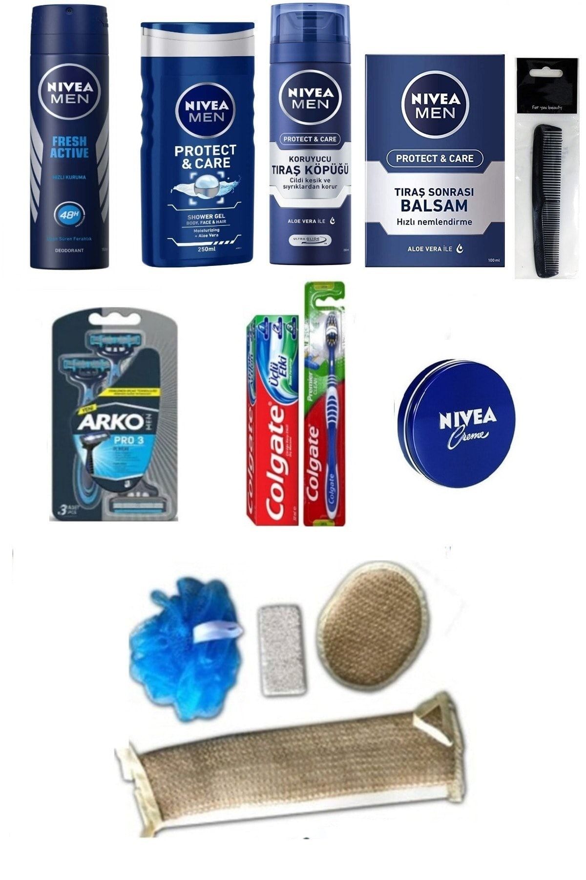 ژل و کرم دوش مردانه نیوا NIVEA با کد sndks88