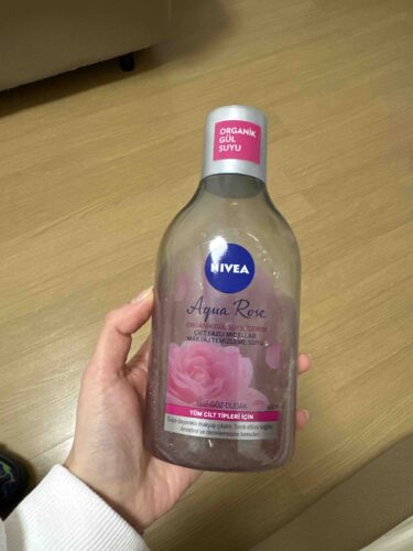 آرایش پاک کن نیووا اورجینال NIVEA 82813 Aqua Rose Micellar Rose Water Dual Phase Make-up Remover Water 400ml, Face Eye And Lip, Moisturizer photo review