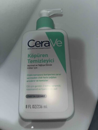 پاک کننده صورت خارجی اورجینال CeraVe 3337875597197 Foaming Cleanser 236ml photo review