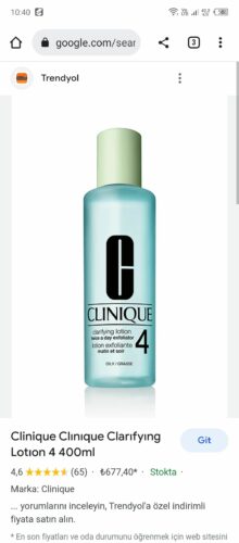 تقویت کننده کلینیک اورجینال Clinique 6K0G Anti Blemish Solutions™ Tonic/Lotion for Oily and Acne Prone Skin 200 ml | Salicylic Acid photo review
