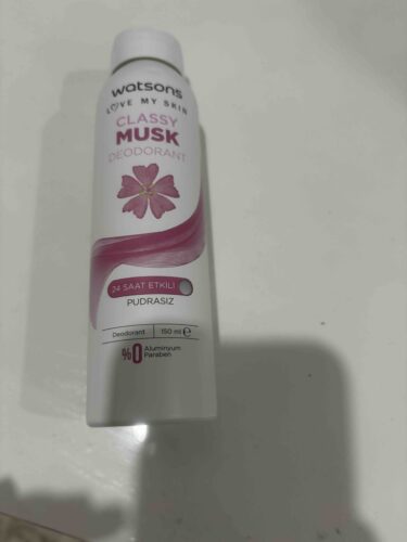 دئودورانت - رول آن واتسون اورجینال Watsons 23999007551643 Classy Musk 24 Hour Effective Powder-Free Deodorant Spray 150 ml photo review