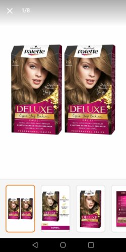 رنگ مو روی پالت اورجینال Palette PLTDLXBY2 Deluxe 7-0 Brunette photo review