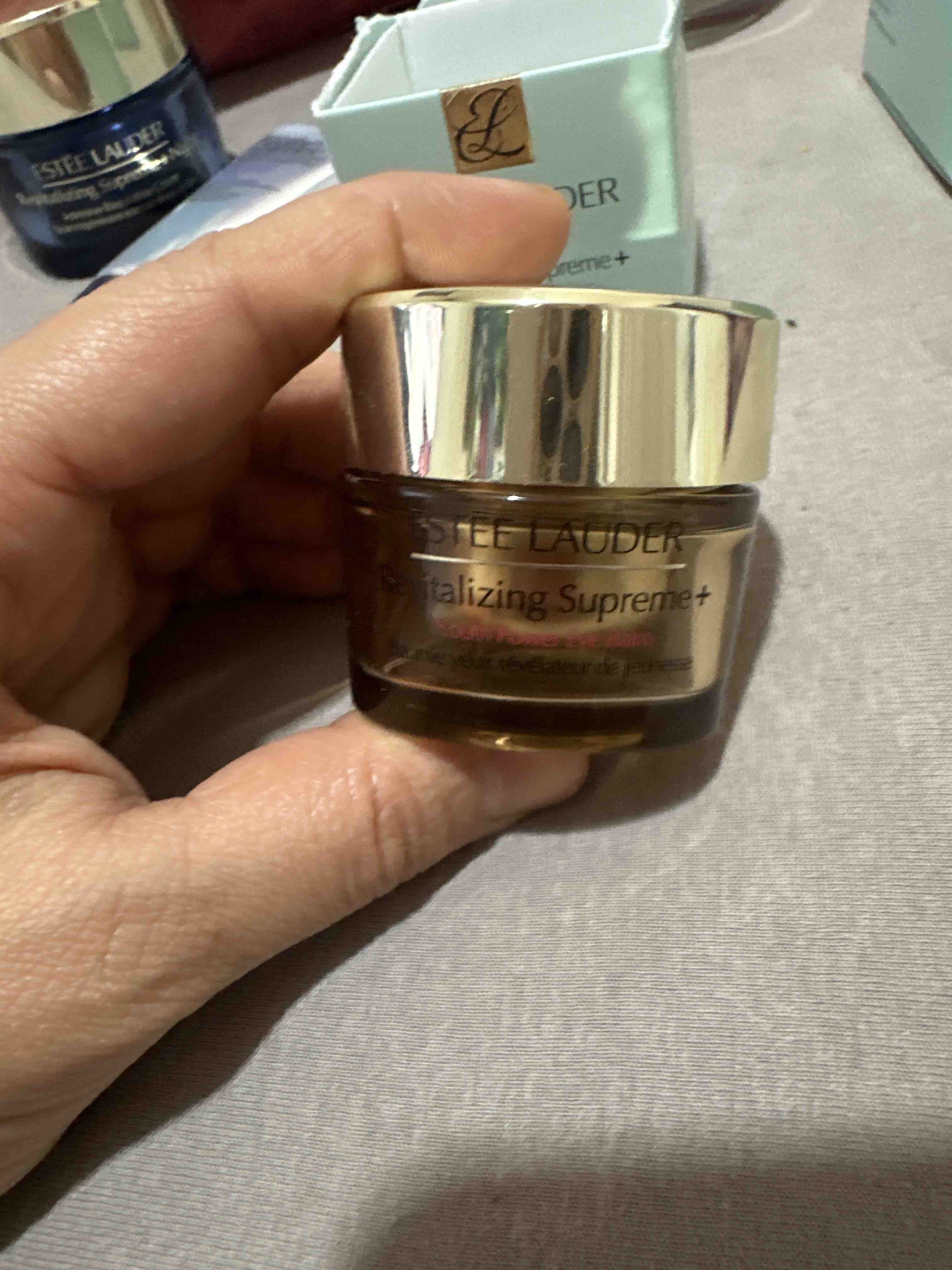 کرم چشم استی لادر اورجینال Estee Lauder 887167539587 Revitalizing Supreme Eye Balm Multi-Purpose Anti-Aging Eye Cream 15ml Hyaluronic Acid, Collagen photo review