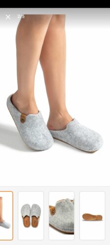 دمپایی خانگی تی ویگی اورجینال Twigy AA0213 Teına Women, Waiter Size House Slippers Gray 36/40 photo review