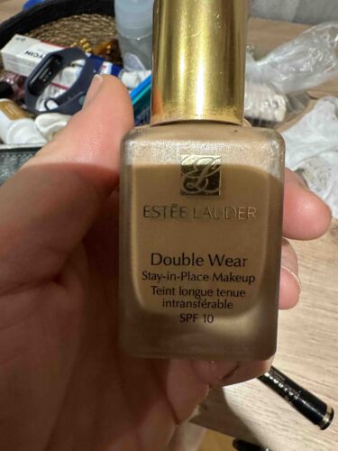 فاندیشن استی لادر اورجینال Estee Lauder 3894 Natural and Matte Finish - Double Wear Stay-in-Place Foundation SPF 10 (4N1 Shell Beige) - 30 ml photo review