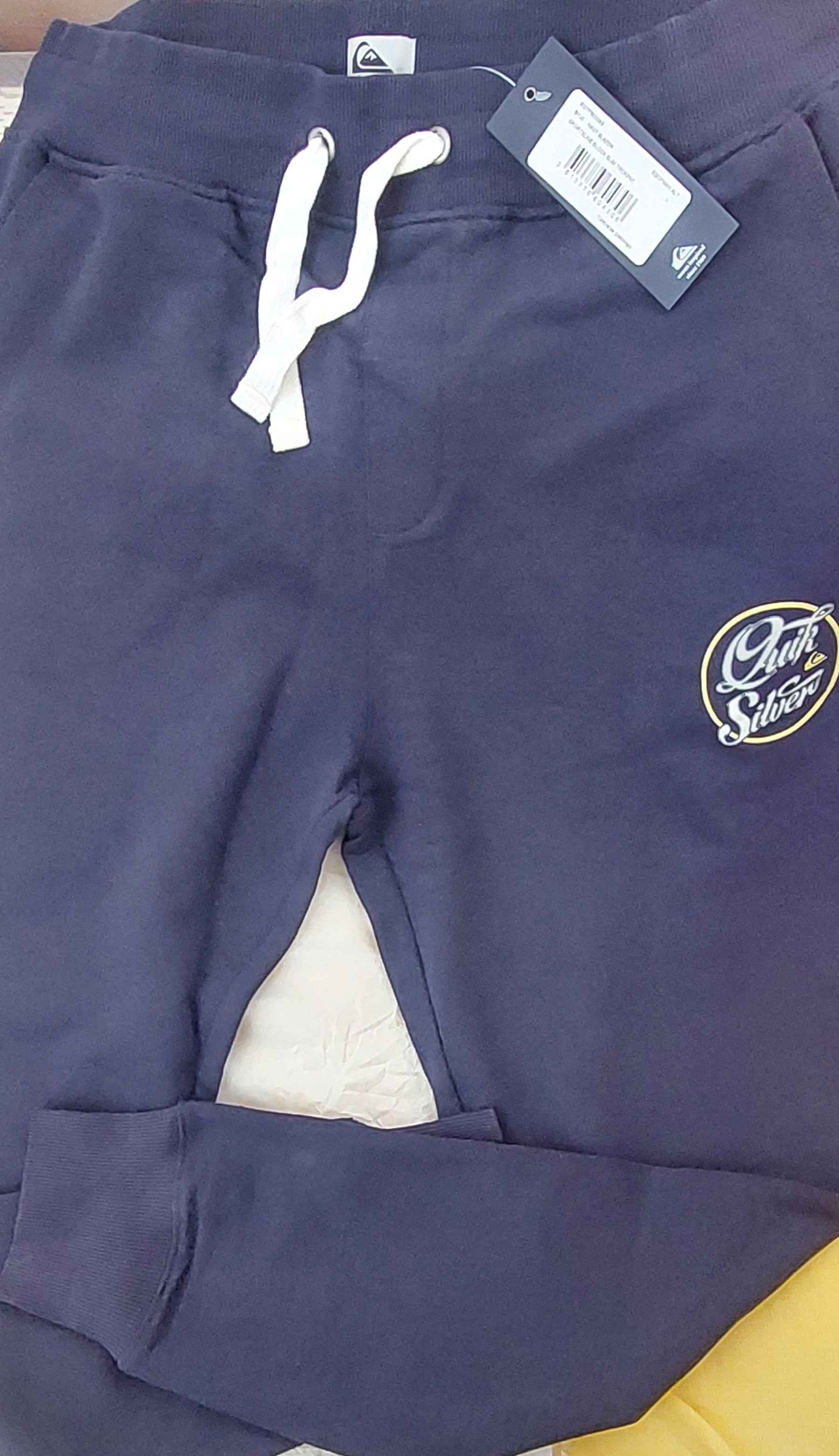 شلوار گرمکن ورزشی کویک سیلور اورجینال Quiksilver 562869 Men's Tracksuit Sportsline Block Slim Trckpnt Navy Blue photo review