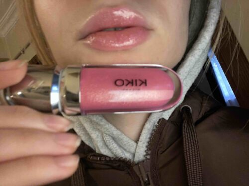 براق کننده لب کیکو اورجینال KIKO KM00202018 Lip Gloss - 3d Hydra Lipgloss 26 Sparkling Hibiscus Pink photo review