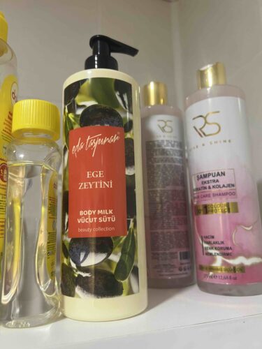 کرم بدن ادا تاسپینار اورجینال Eda Taşpınar EDA-00204 Aegean Olive Intensive Moisturizing Body Lotion 400ml (EGX87) photo review