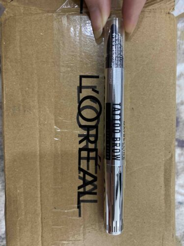 مداد ابرو و سایه ابرو میبلین نیویورک اورجینال Maybelline New York MYBTBLKLM Eyebrow Pencil Tattoo Brow Lift Stick 04 Deep Brown photo review