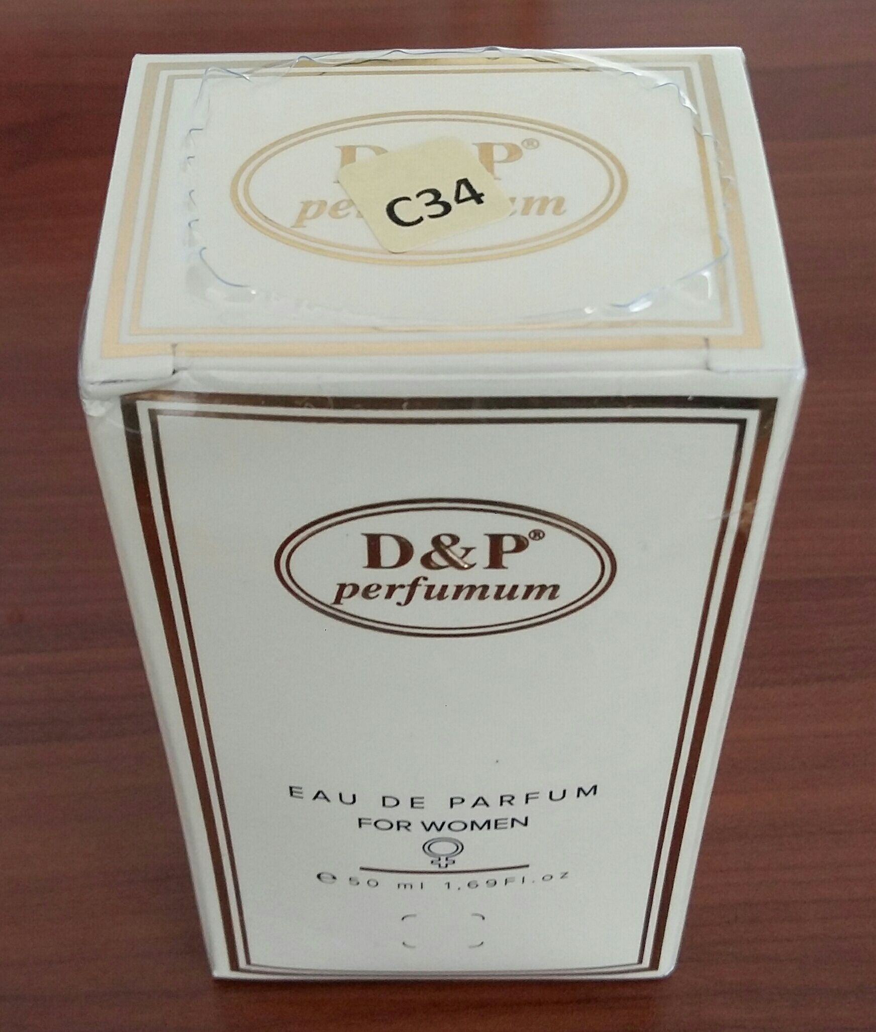 عطر دی اند پی پرفیوم اورجینال D&P Perfumum 869854401329 C34 Women's Perfume EDP 50 ml photo review