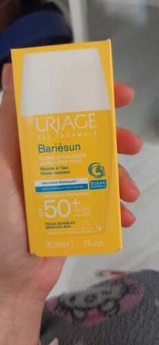 ضد آفتاب صورت اوریاژ اورجینال Uriage UR65169080 Bariesun Ultra-light Fluid Spf50 30 ml photo review