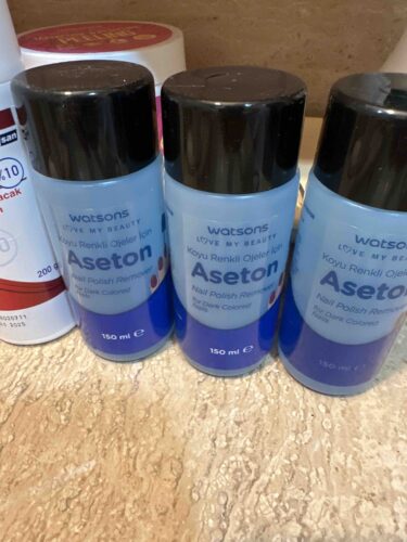 لاک ناخن واتسون اورجینال Watsons SETW210 Acetone for Dark Colored Nail Polishes 150ml Tr photo review
