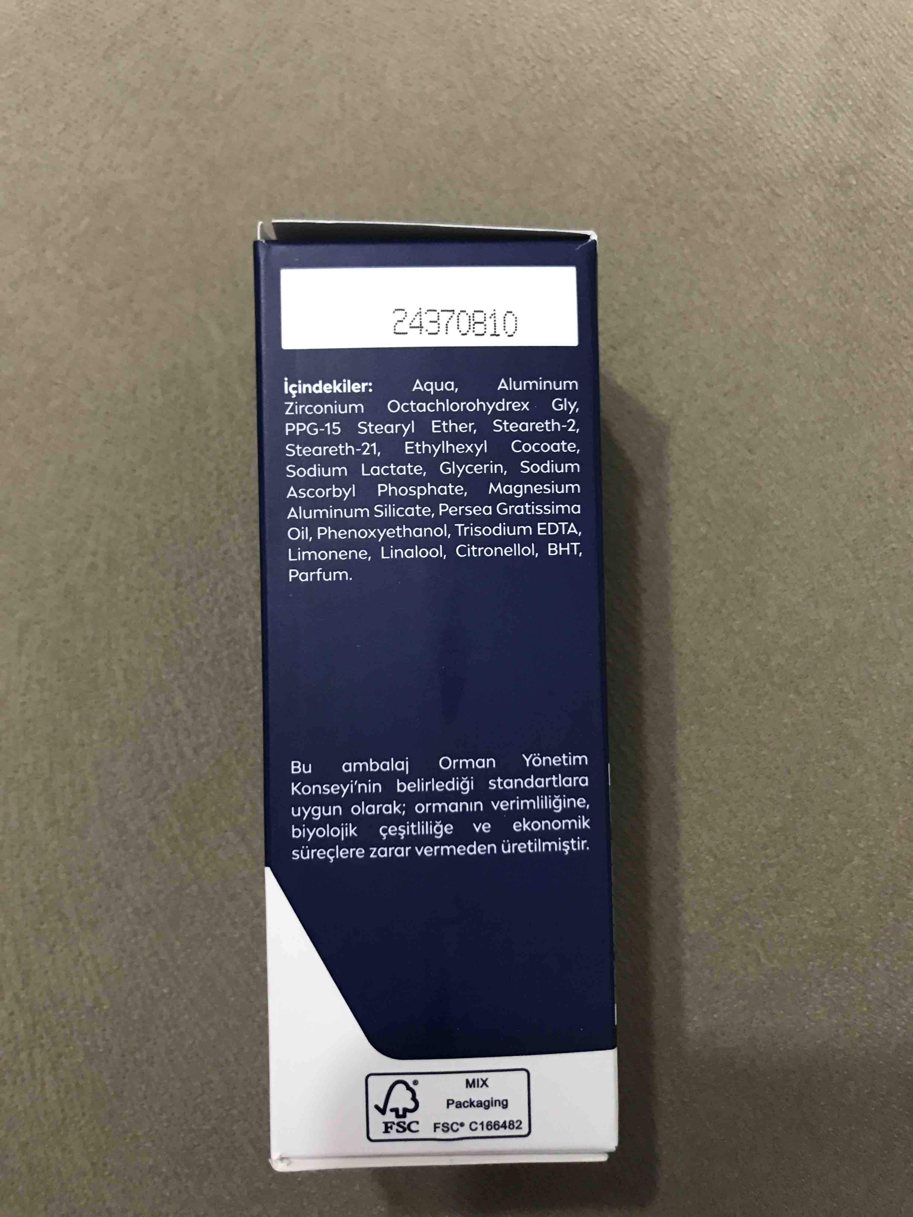 دئودورانت - رول آن نیووا اورجینال NIVEA 98569 MEN Derma Control Clinical Men's Roll-on Deodorant 50 ml, 96 Hours Anti-perspirant Protection photo review