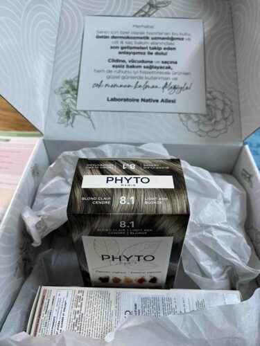 رنگ مو فیتو اورجینال Phyto 7004PH1001151AA Color Herbal Hair Dye - 8.1 Ash Blonde photo review