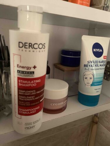 شامپو ویشی اورجینال Vichy 3337871311292 Dercos Energy Strengthening & Volumizing Shampoo Against Hair Loss 200 ml photo review
