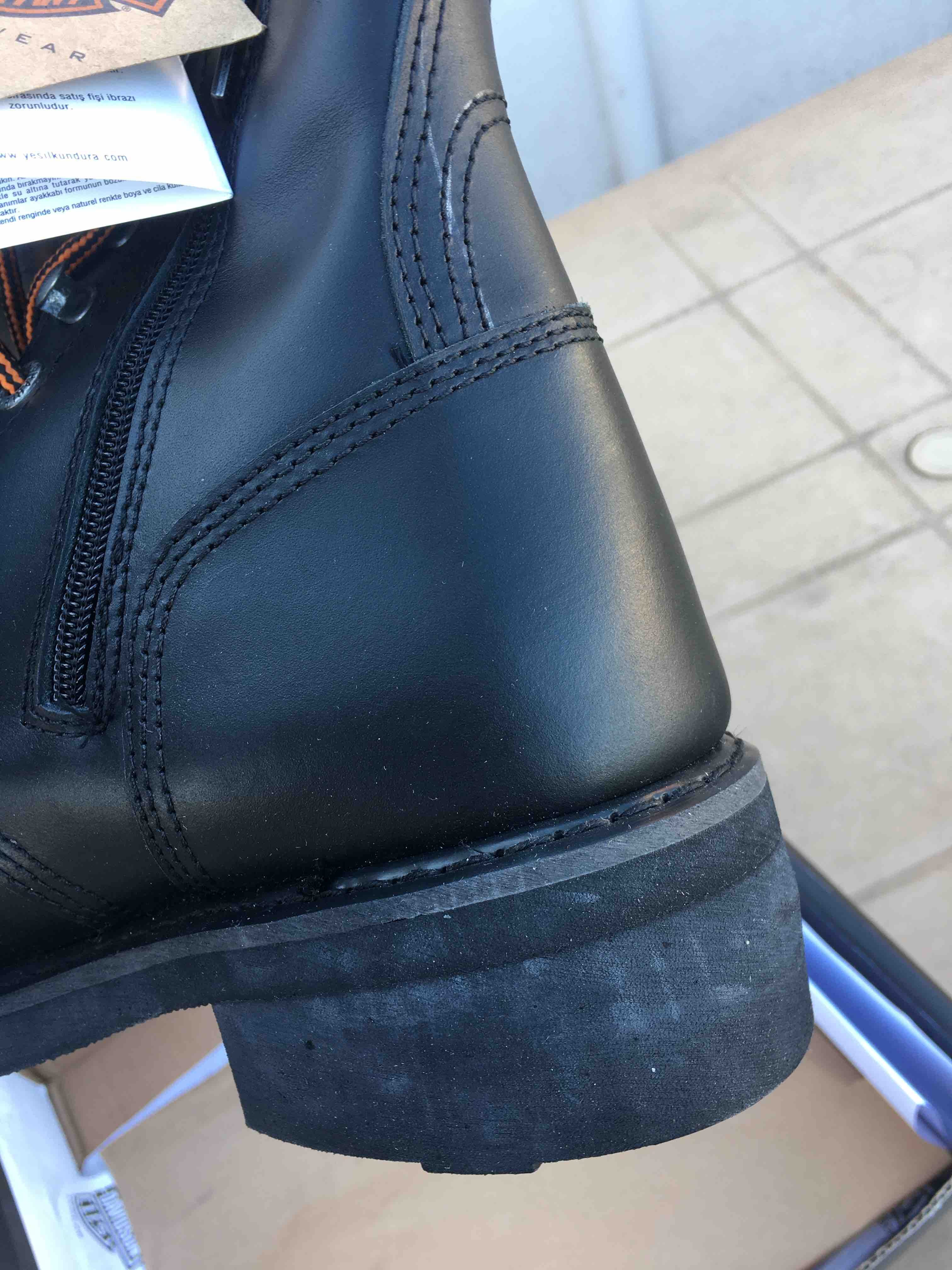 بوت هارلی دیویدسون اورجینال Harley Davidson HD17770700 Black Leather Men's Boots & Bootie Hd1777070003 photo review