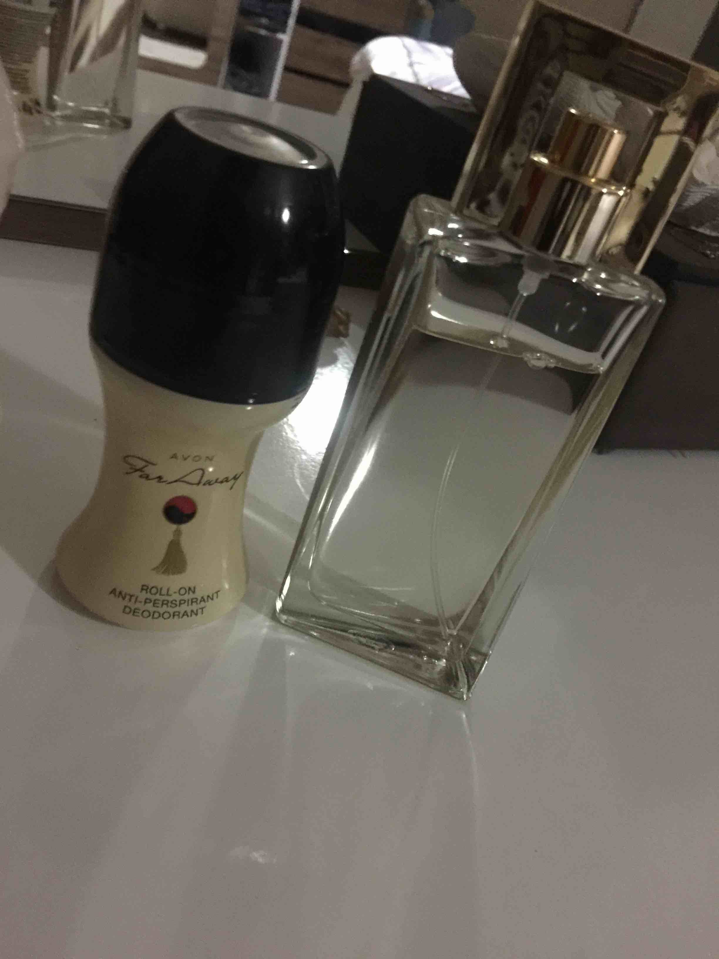 عطر آوون اورجینال Avon ÖZLM78 Attraction Edp 50ml Women's Perfume+lotion+eyeshadow Away Roll-on Set photo review