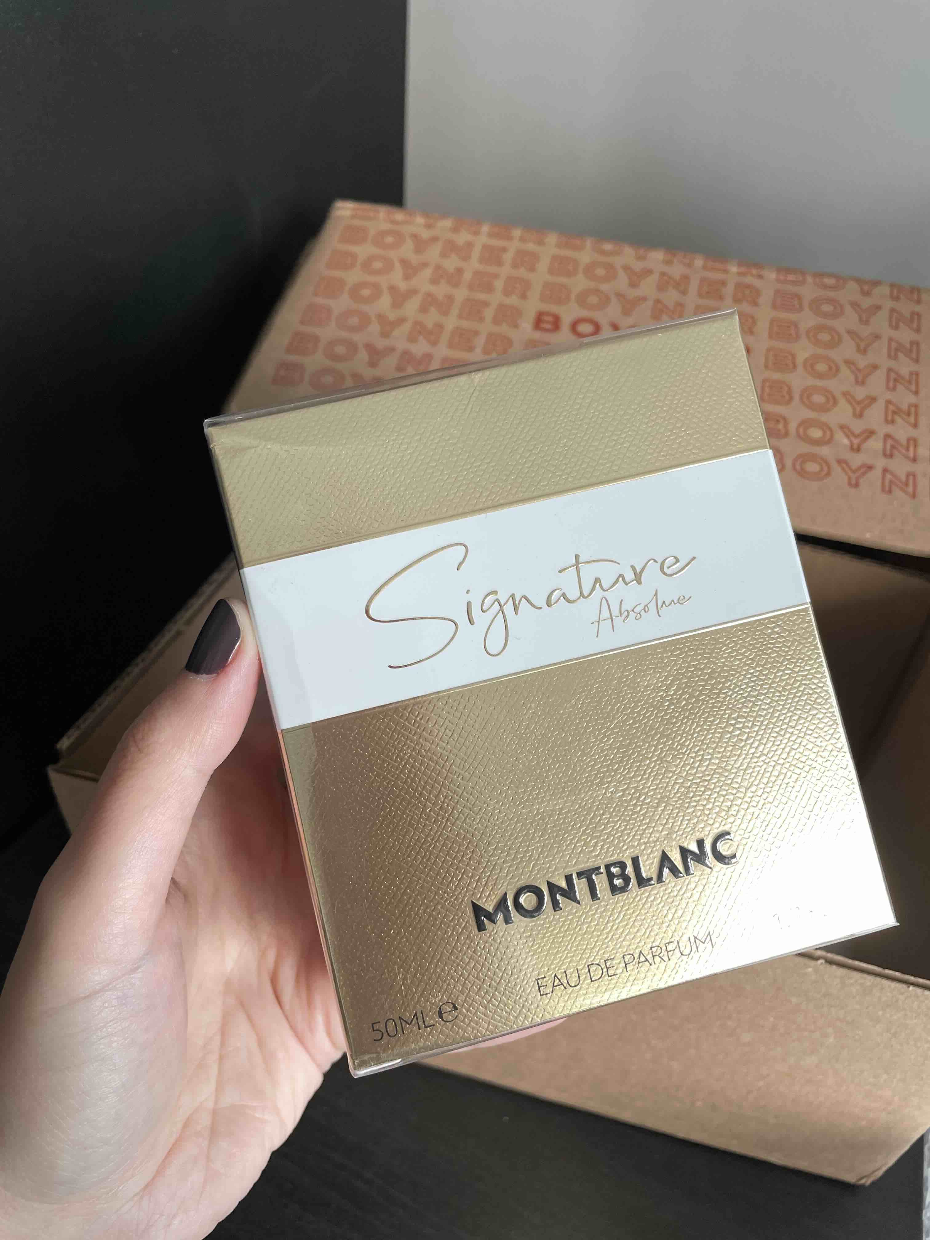 عطر مونت بلان اورجینال Mont Blanc MON132770 Mont Blanc Signature Absolue Edp 50 ml photo review