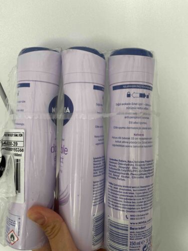 دئودورانت - رول آن نیووا اورجینال NIVEA SET.NVE.153 Double Effect Purple Dreams Spray Deodorant 150ml Women's 3 Pack photo review