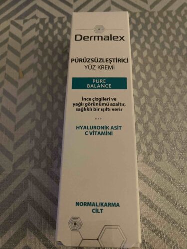 کرم صورت درمالکس اورجینال dermalex 5400951990347 Pure Balance Smoothing and Brightening Face Cream 50ml photo review