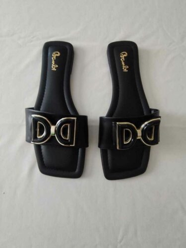 دمپایی بامبی اورجینال Bambi K041560106 Black Women's Slippers K04156010609 photo review