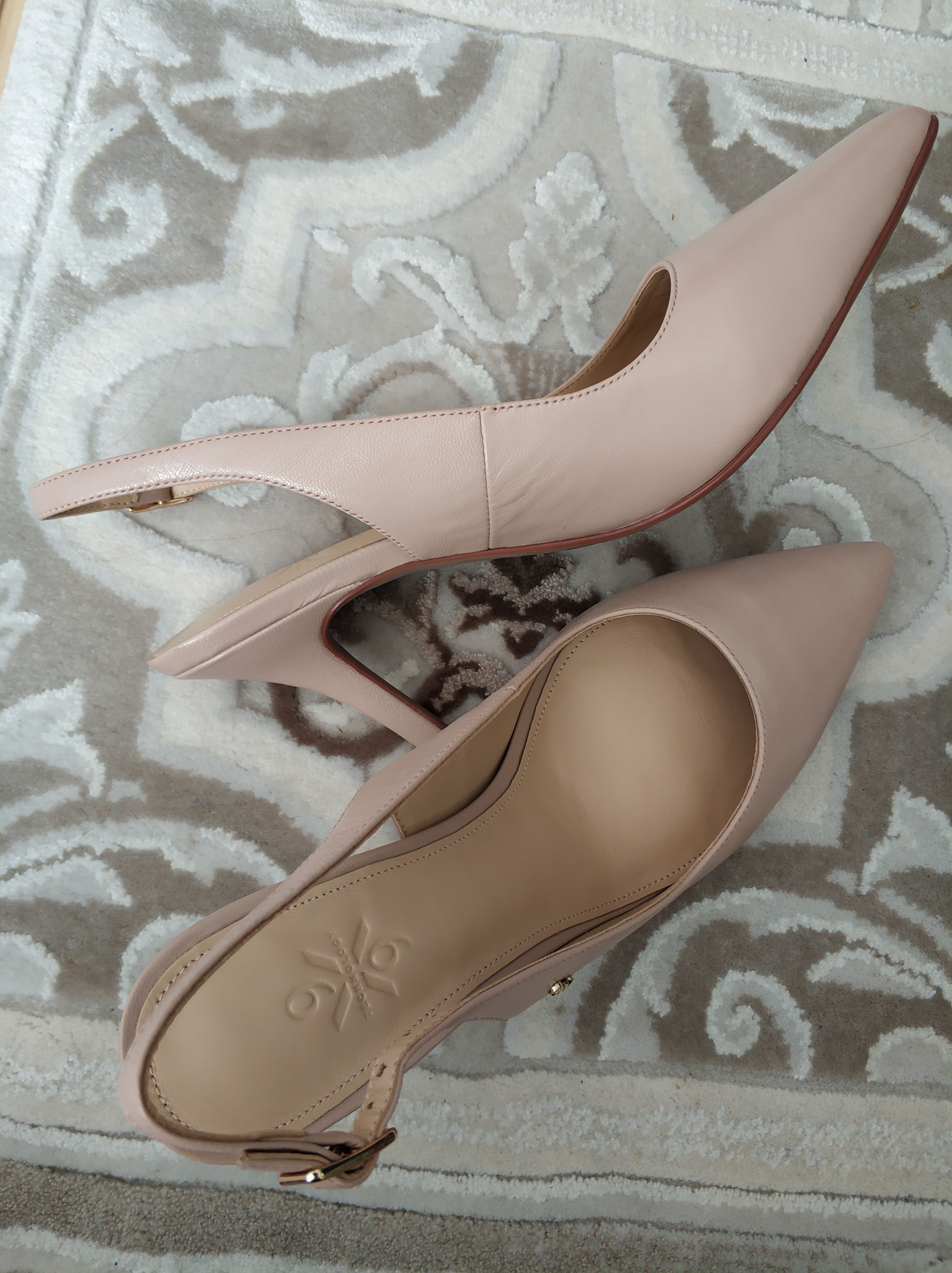 کفش پاشنه بلند کلاسیک ناین وست اورجینال Nine West RENNA 3FX Renna 3fx Cream Women's Heeled Shoes photo review