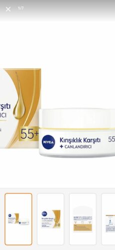 کرم صورت نیووا اورجینال NIVEA 88094 Anti-Wrinkle Age-Specific Face Care Cream 50ml, Revitalizing, Argan Oil, Calcium, UV Filter photo review
