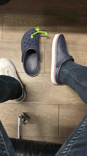 دمپایی کراکس اورجینال Crocs 208371-410 Off Court Clog Unisex Slippers photo review