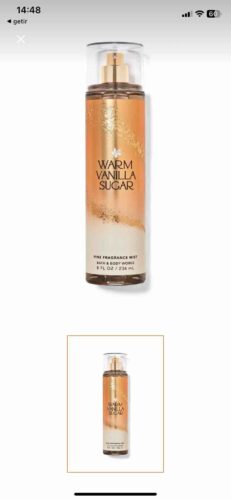 اسپری بدن خارجی اورجینال Bath & Body Works BBW26533847 Warm Vanilla Sugarbody Spray 236 ml photo review