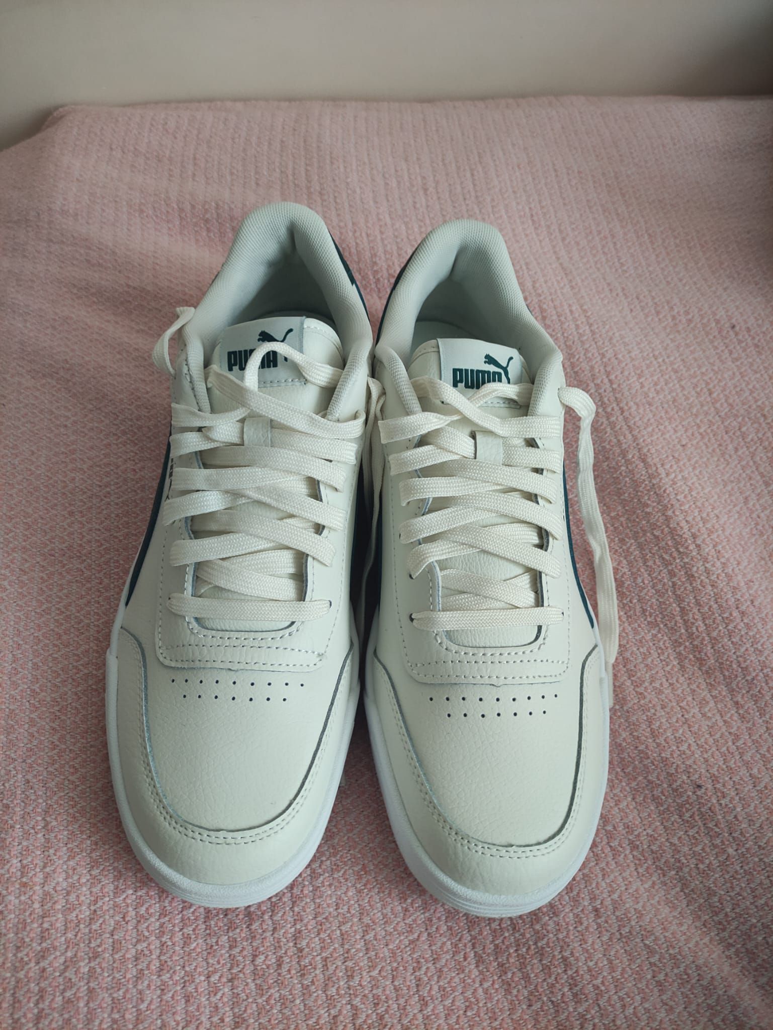 اسنیکر پوما اورجینال Puma 36986339 Unisex Sneaker - Caracal Vaporous Gray-Varsity Green - 36986339 photo review