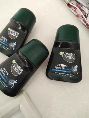 دئودورانت - رول آن گارنیر اورجینال Garnier 36005423425373 Men's Extra Freshness Roll-on Set of 3 photo review