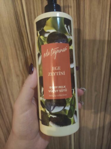 کرم بدن ادا تاسپینار اورجینال Eda Taşpınar EDA-00204 Aegean Olive Intensive Moisturizing Body Lotion 400ml (EGX87) photo review