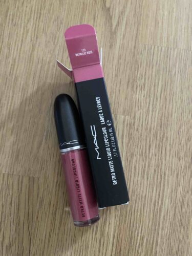 رژ لب ماک اورجینال Mac 53464 Matte Liquid Lipstick - Retro Matte Liquid Lipcolou Metallic Rose 5 ml photo review