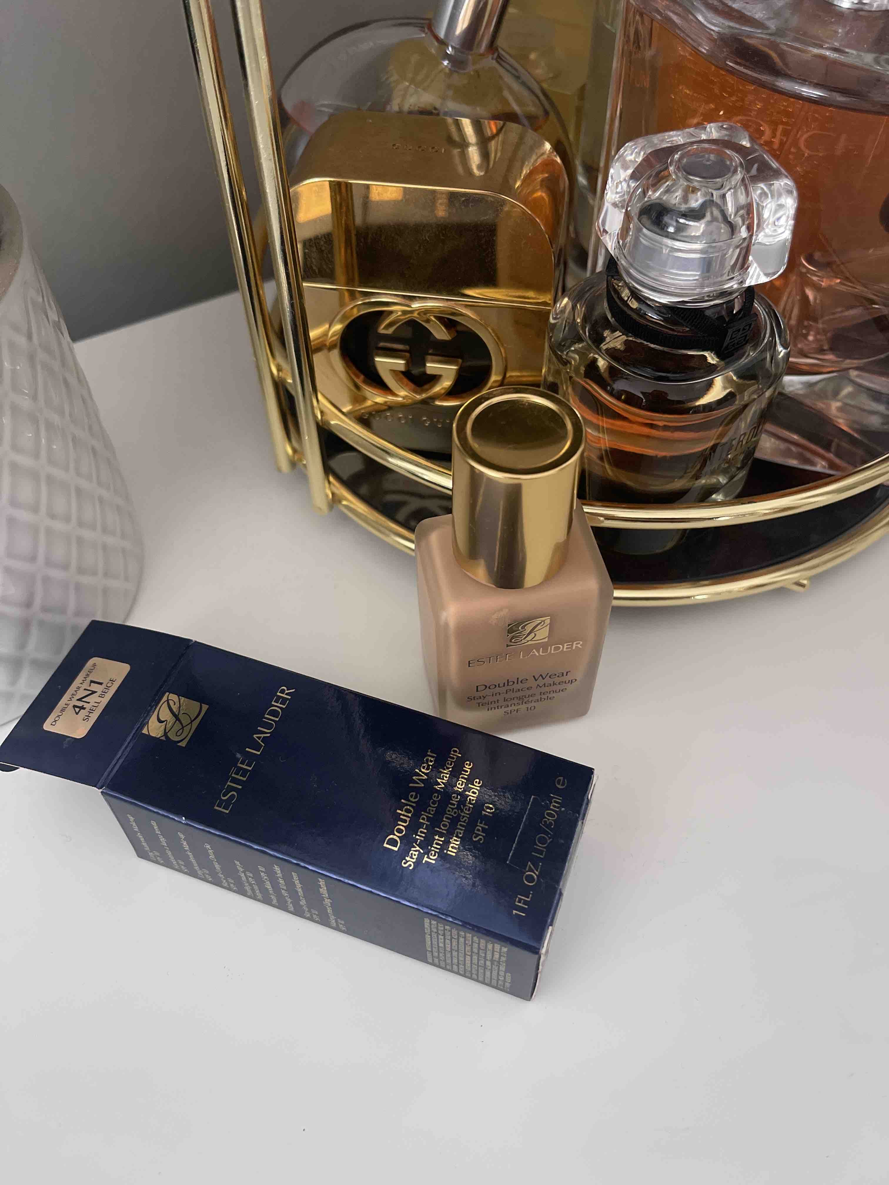 فاندیشن استی لادر اورجینال Estee Lauder 3894 Natural and Matte Finish - Double Wear Stay-in-Place Foundation SPF 10 (4N1 Shell Beige) - 30 ml photo review