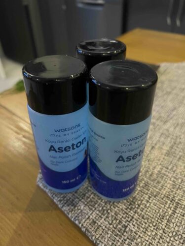لاک ناخن واتسون اورجینال Watsons SETW210 Acetone for Dark Colored Nail Polishes 150ml Tr photo review