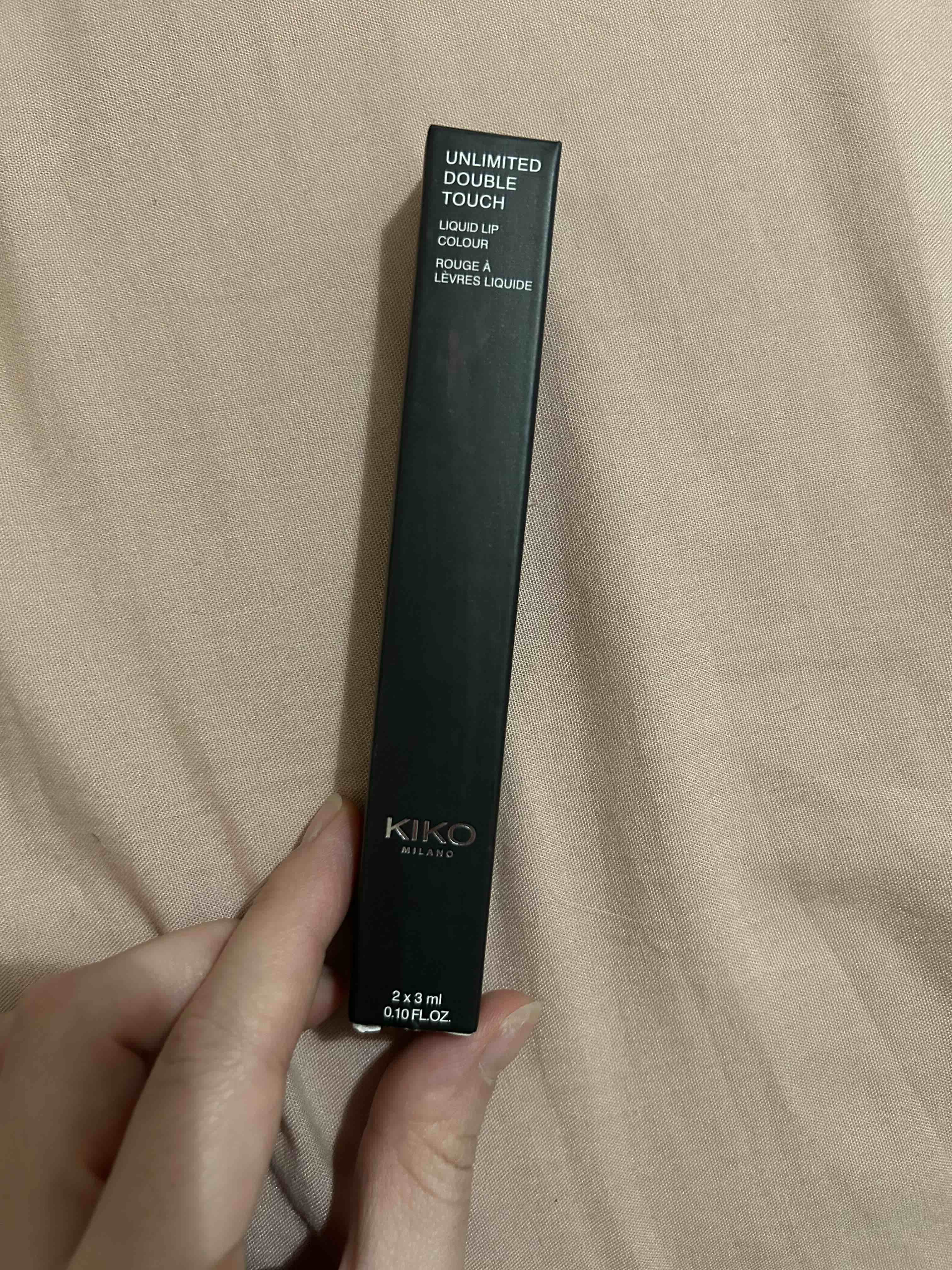 رژ لب کیکو اورجینال KIKO KM00201023 Milano Liquid Lipstick - Unlimited Double Touch 110 Spicy Rose 6 ml 8025272623384 (110 SPİCY ROSE) photo review