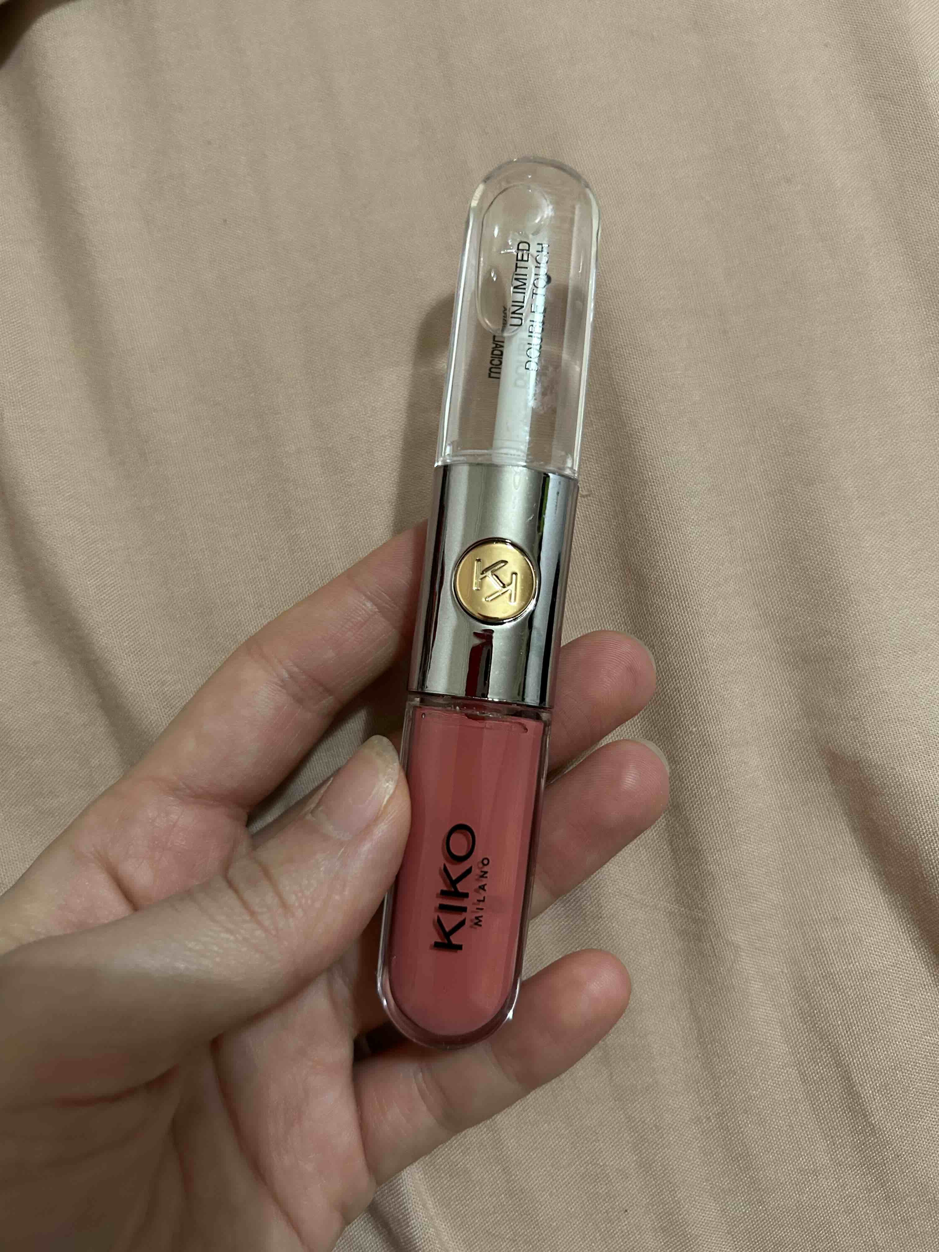 رژ لب کیکو اورجینال KIKO KM00201023 Milano Liquid Lipstick - Unlimited Double Touch 110 Spicy Rose 6 ml 8025272623384 (110 SPİCY ROSE) photo review