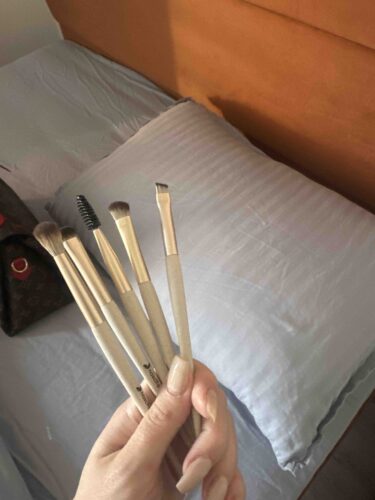 ست آرایشی ناسیتا اورجینال Nascita NASBRUSHSET74 Eco Eye Makeup Brush Set - 74 photo review