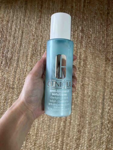 تقویت کننده کلینیک اورجینال Clinique 6K0G Anti Blemish Solutions™ Tonic/Lotion for Oily and Acne Prone Skin 200 ml | Salicylic Acid photo review