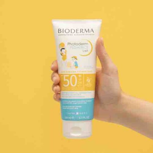 کرم ضد آفتاب نوزاد بیودرما اورجینال Bioderma PDLAIT Photoderm Pediatrics Lait SPF50+ Baby, Child Very High Protection Sunscreen in Milk Form 200 ml photo review