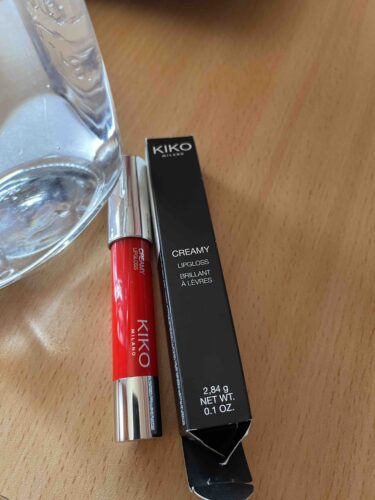 رژ لب کیکو اورجینال KIKO KM00202012 LIP GLOSS - CREAMY LIPGLOSS 105 FIRE RED 8025272610353 photo review