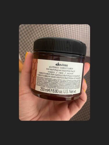 نرم کننده مو داوینس اورجینال Davines 8004608234128 Alchemic Copper Conditioner - Color Refreshing Conditioner for Copper Hair 250 ml photo review